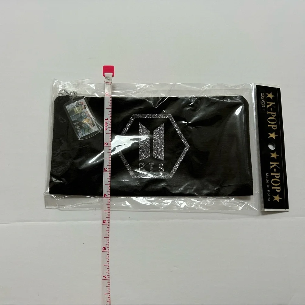 Black BTS K-Pop Pencil Case